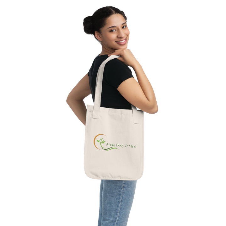 Organic Canvas Tote Logo Bag