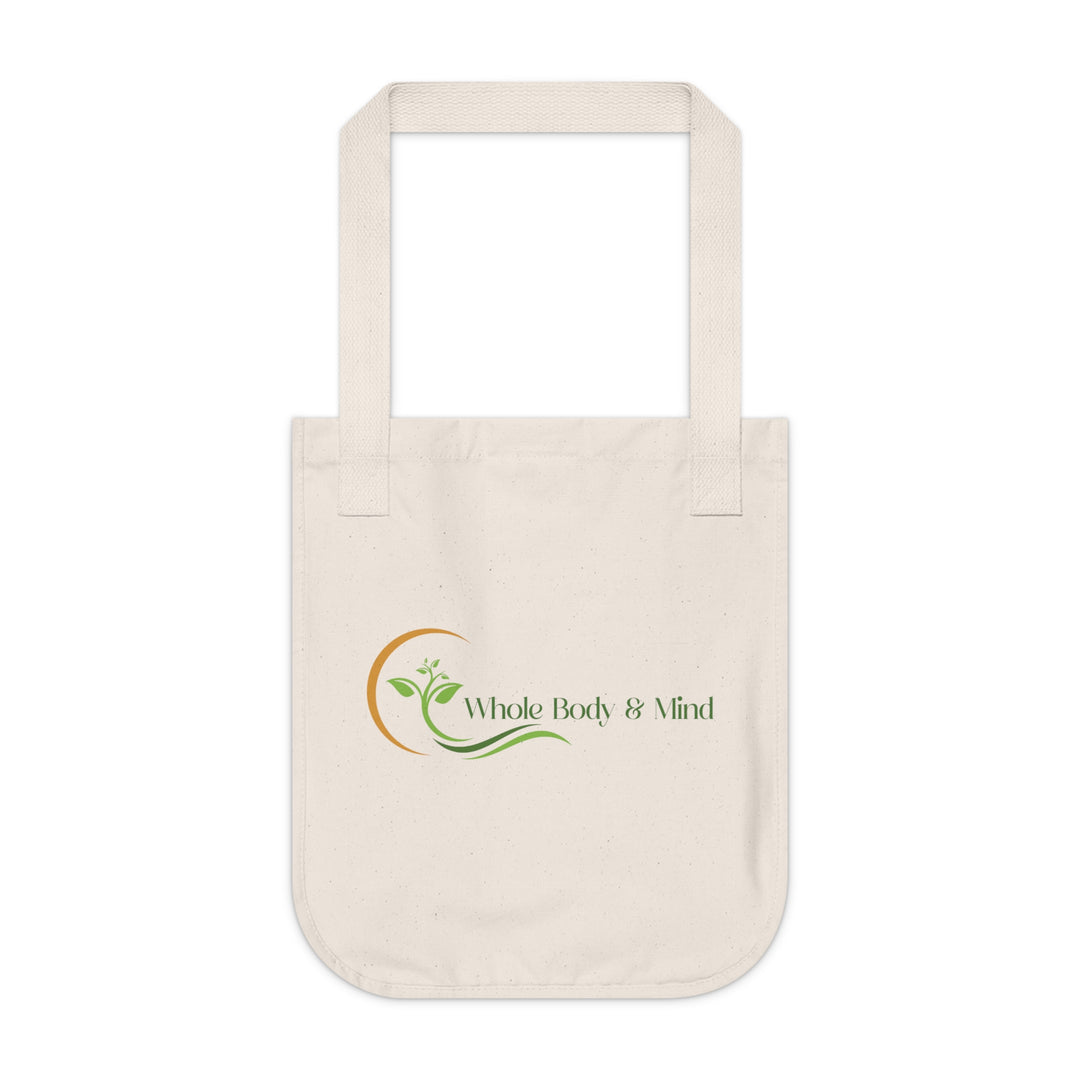 Organic Canvas Tote Logo Bag