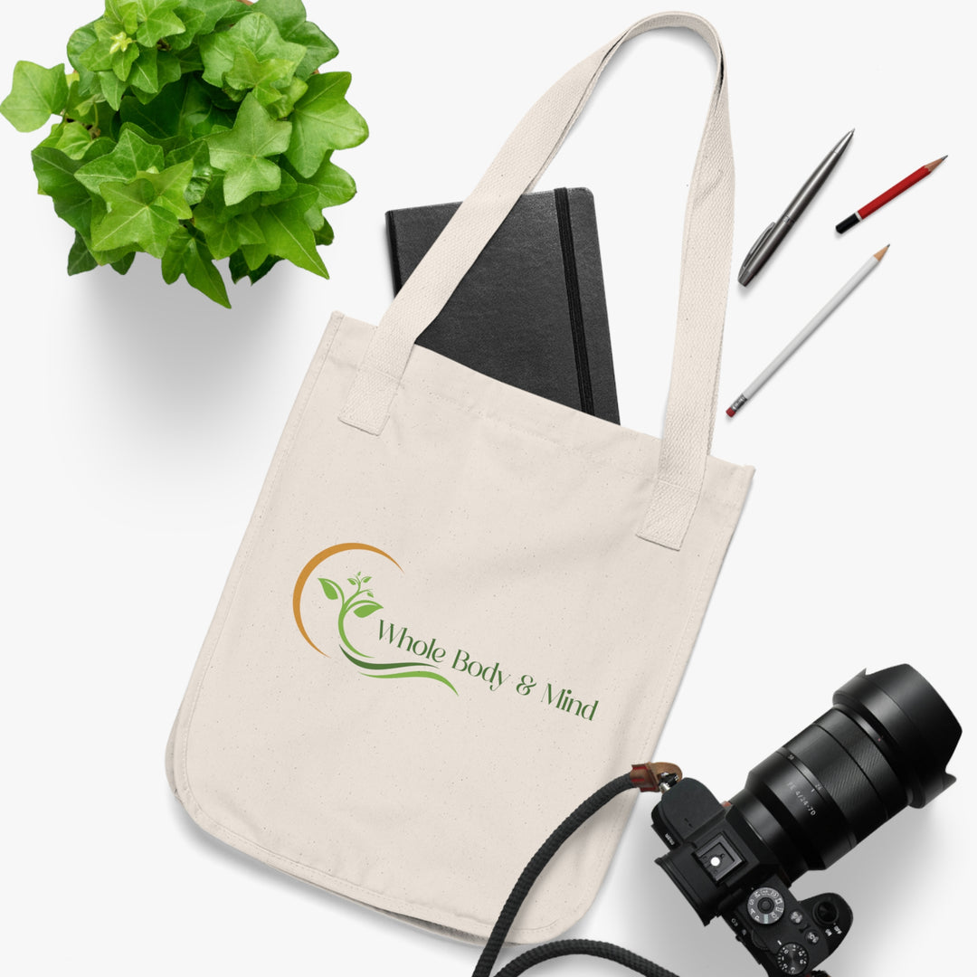 Organic Canvas Tote Logo Bag