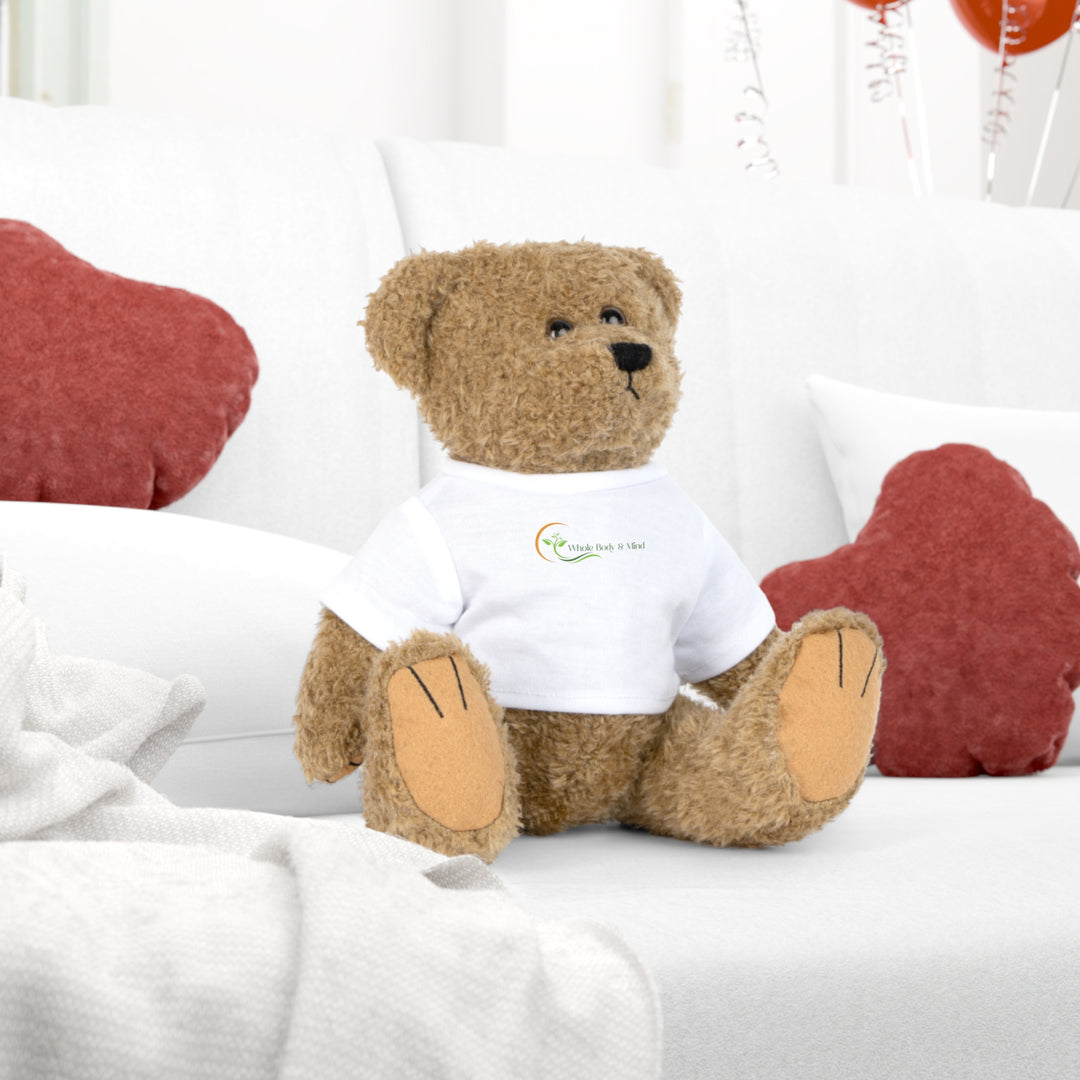 Plush Toy with Logo T-Shirt