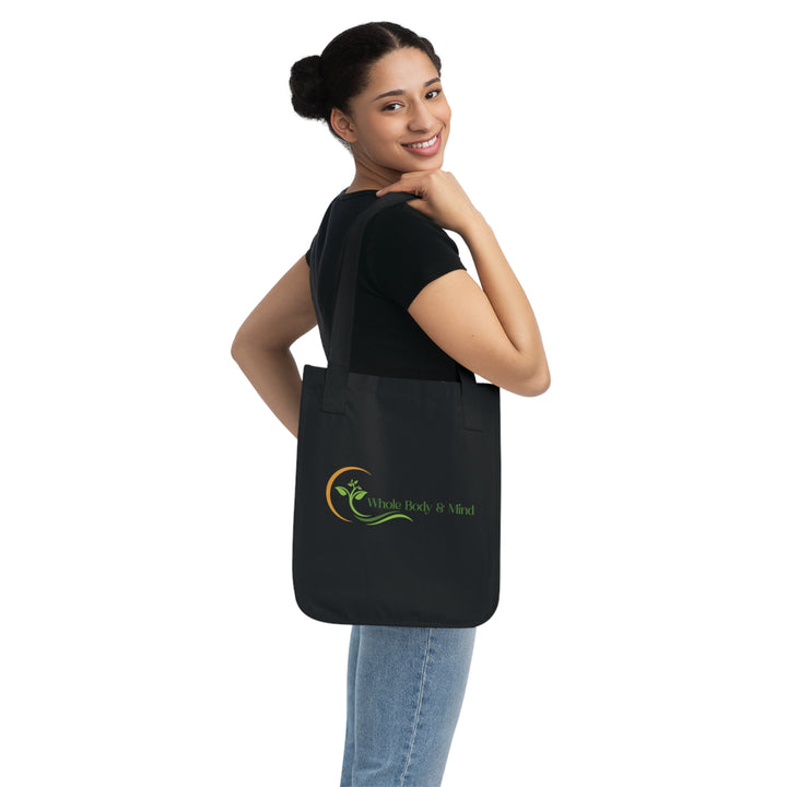 Organic Canvas Tote Logo Bag