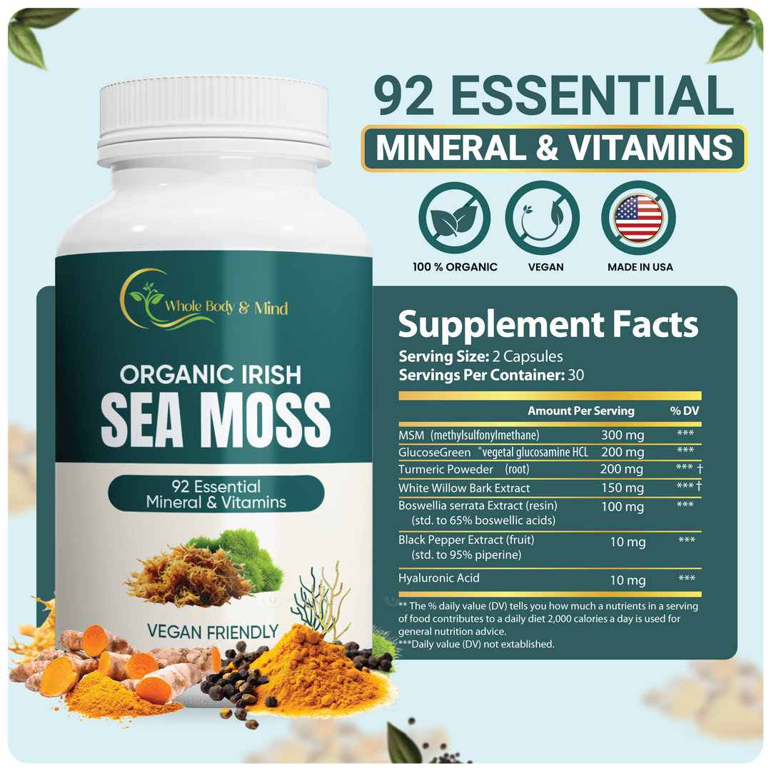 Organic Sea Moss (60 capsules)